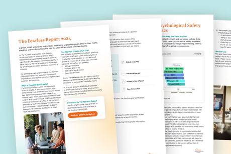 The Fearless Report 2024 04